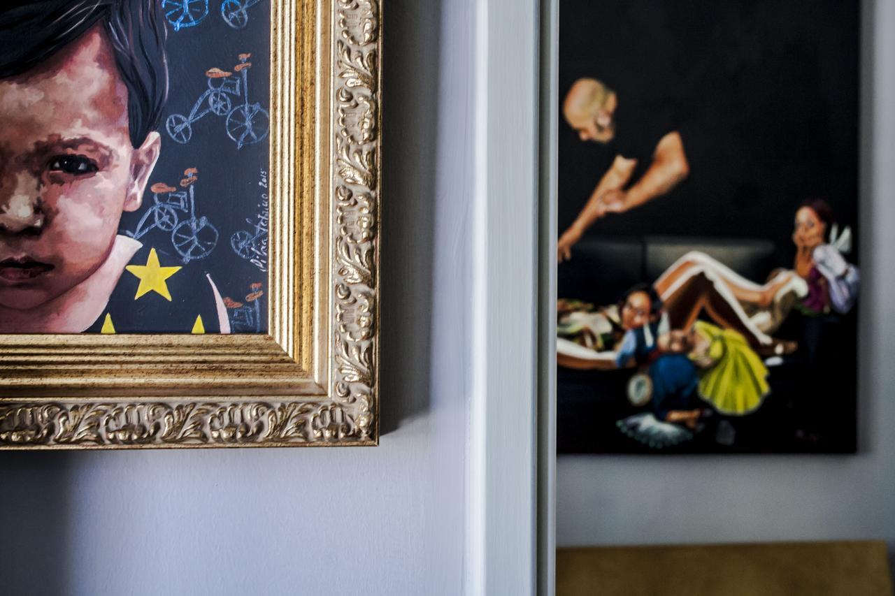 Most Art Boutique Hostel Лейрия Экстерьер фото