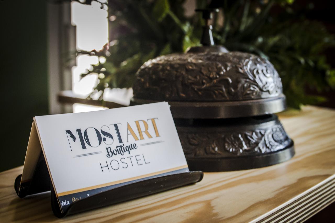 Most Art Boutique Hostel Лейрия Экстерьер фото